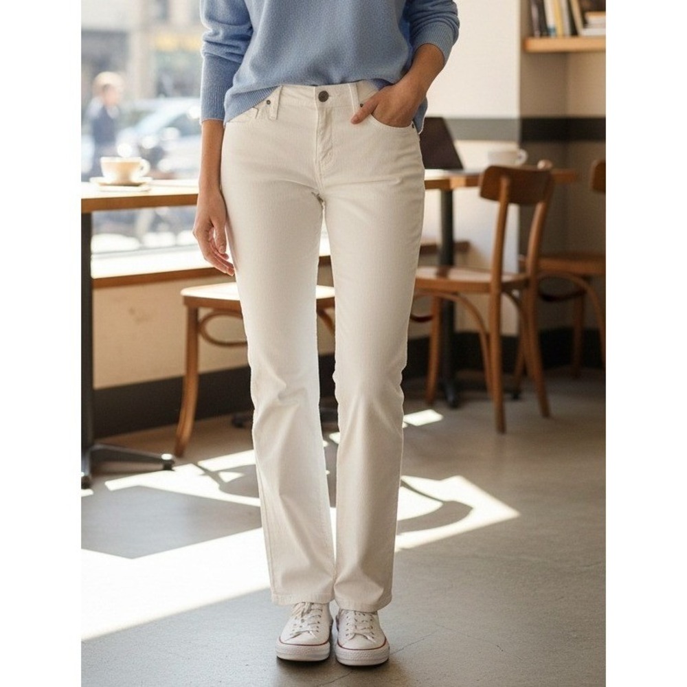 Wrangler Q-Baby Ultimate Riding Jeans Women's 19x34 Bootcut Midrise White NWT